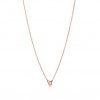 TIFFANY  ELSA PERETTI® DIAMONDS BY THE YARD® SINGLE DIAMOND PENDANT IN ROSE GOLD