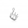 TIFFANY CROWN CHARM IN SILVER