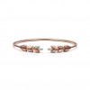 TIFFANY VICTORIA® VINE WIRE BRACELET IN ROSE GOLD WITH DIAMONDS