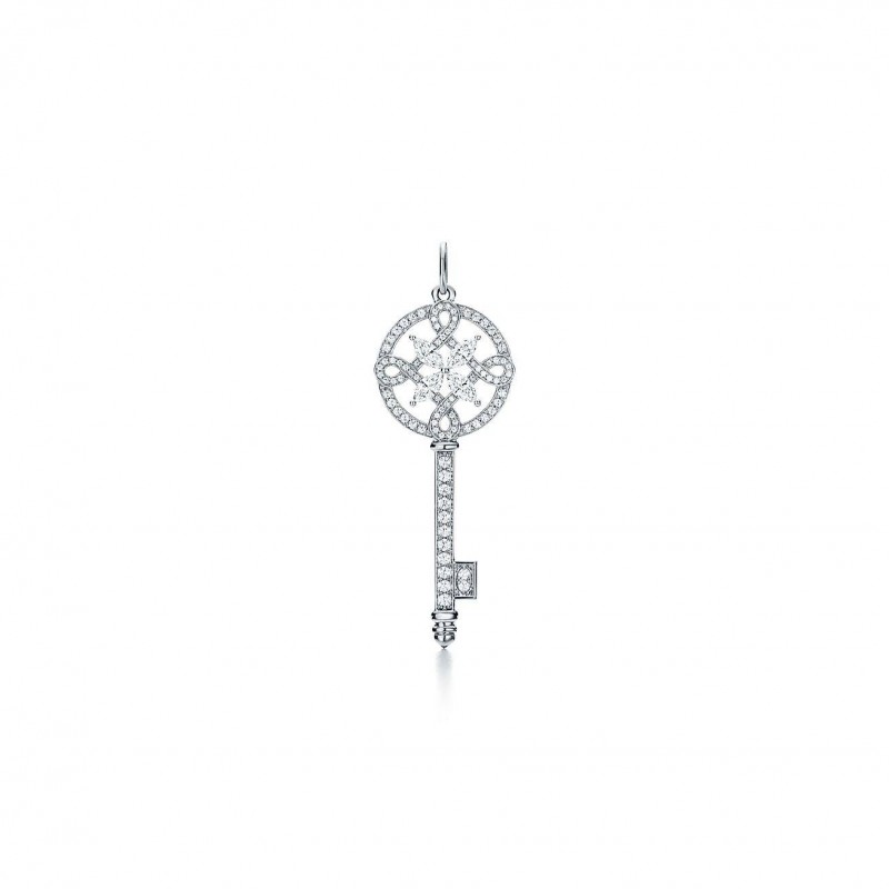 TIFFANY KEYS TIFFANY VICTORIA® ROUND KEY PENDANT