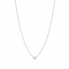 TIFFANY  ELSA PERETTI® DIAMONDS BY THE YARD® SINGLE DIAMOND PENDANT IN SILVER