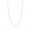 TIFFANY  ELSA PERETTI® DIAMONDS BY THE YARD® SPRINKLE NECKLACE IN YELLOW GOLD WITH DIAMONDS