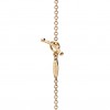 TIFFANY  ELSA PERETTI® DIAMONDS BY THE YARD® SPRINKLE NECKLACE IN YELLOW GOLD WITH DIAMONDS