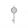 TIFFANY KEYS TIFFANY VICTORIA® DIAMOND VINE KEY IN PLATINUM