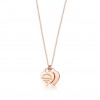 TIFFANY RETURN TO TIFFANY® DOUBLE HEART TAG PENDANT IN ROSE GOLD, MINI