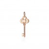 TIFFANY KEYS MINI CROWN KEY PENDANT IN 18K GOLD WITH DIAMONDS