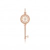 TIFFANY KEYS DAISY KEY IN ROSE GOLD WITH A DIAMOND, 1.5