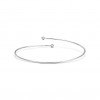 TIFFANY ELSA PERETTI® DIAMOND HOOP SINGLE-ROW BANGLE