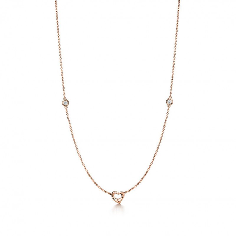 TIFFANY  ELSA PERETTI® OPEN HEART NECKLACE