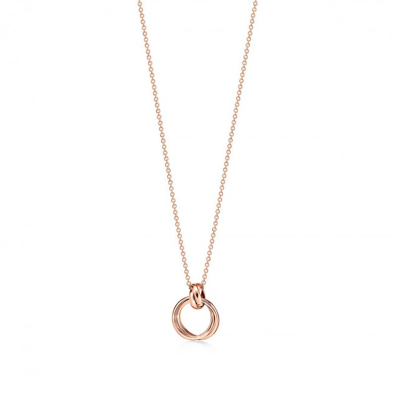 TIFFANY  PALOMAS MELODY MINI PENDANT IN 18K ROSE GOLD