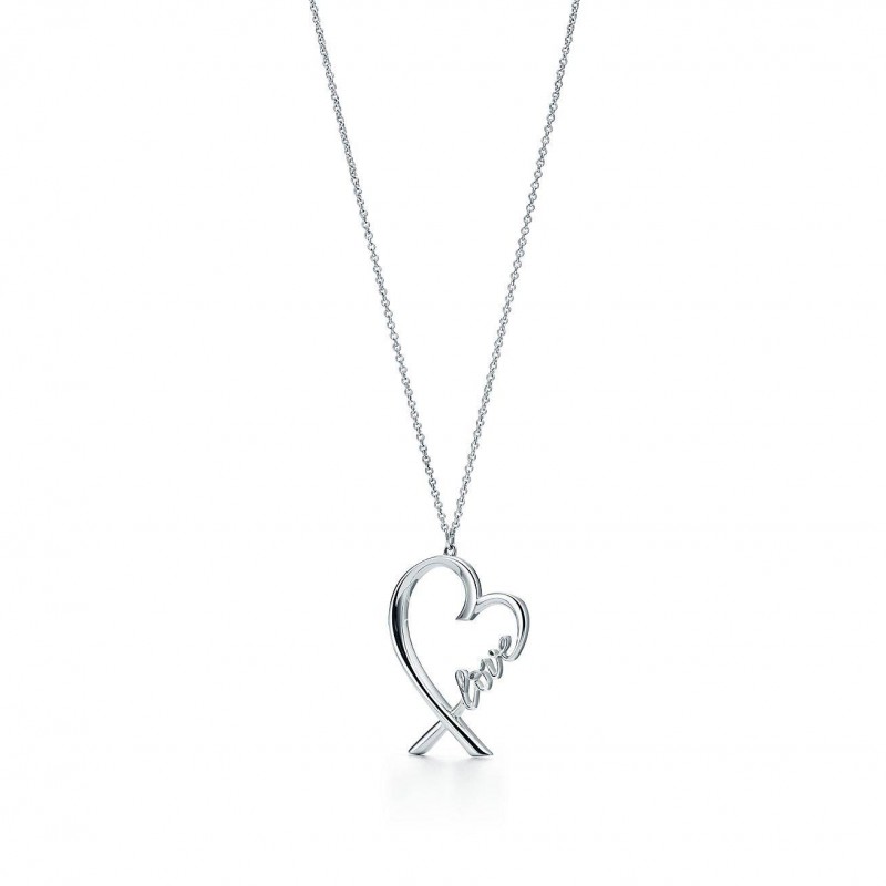 TIFFANY  PALOMA PICASSO® LOVING HEART LOVE PENDANT