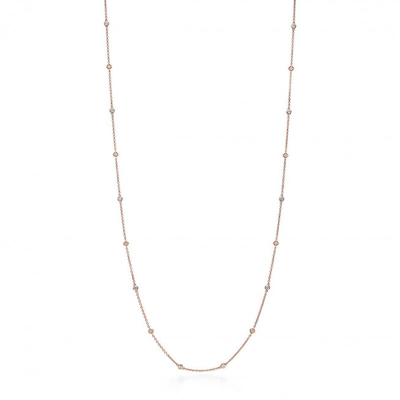 TIFFANY  SQUARE CHAIN NECKLACE