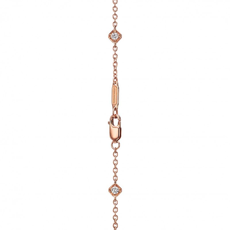 TIFFANY  SQUARE CHAIN NECKLACE