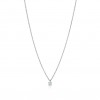 TIFFANY SOLITAIRE DIAMOND PENDANT IN PLATINUM