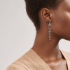 TIFFANY HARDWEAR GRADUATED LINK EARRINGS