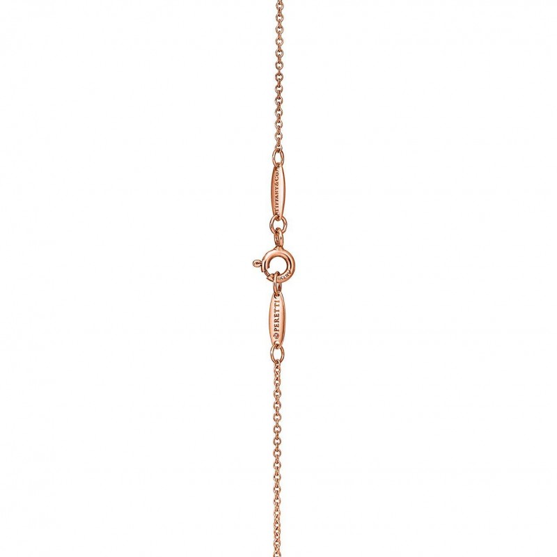 TIFFANY ELSA PERETTI® BEAN® DESIGN PENDANT IN ROSE GOLD, 6.5 MM