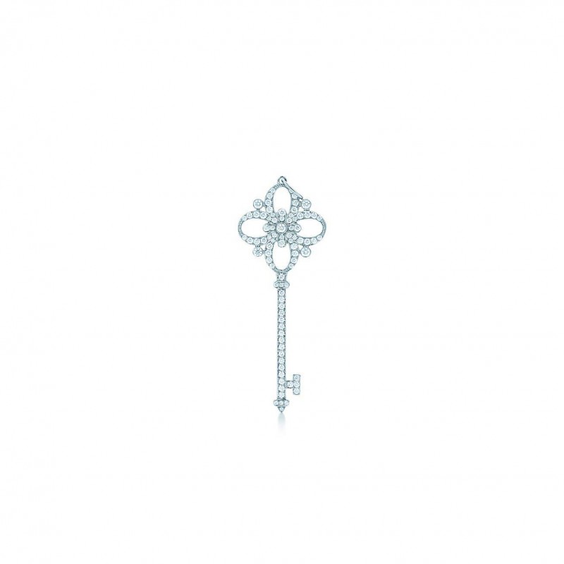 TIFFANY KEYS FLORET KEY PENDANT