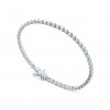 TIFFANY VICTORIA® TENNIS BRACELET IN PLATINUM WITH DIAMONDS