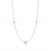 TIFFANY  ELSA PERETTI® DIAMONDS BY THE YARD® OPEN HEART NECKLACE