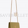 YSL KATE MEDIUM CHAIN BAG IN GRAIN DE POUDRE EMBOSSED LEATHER 364021BOW0W3321 (24*14.5*5.5cm)