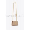 YSL KATE SMALL CHAIN BAG IN GRAIN DE POUDRE EMBOSSED LEATHER 469390BOW012721 (20*12.5*5cm)