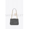 YSL LOULOU SMALL CHAIN BAG IN QUILTED SUEDE 4946991U8671112 (23*17*9cm)