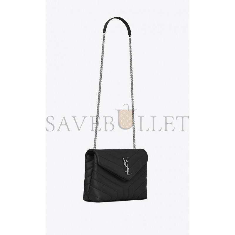 YSL LOULOU SMALL CHAIN BAG IN QUILTED LEATHER 494699DV7261000 (23*17*9cm)