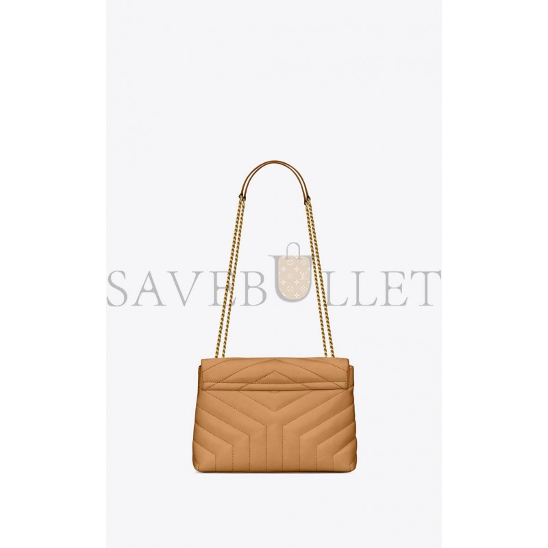 YSL LOULOU SMALL CHAIN BAG IN QUILTED LEATHER 494699DV7272357 (23*17*9cm)