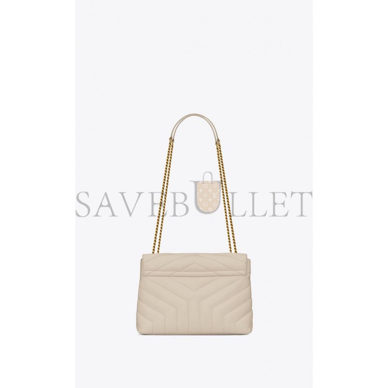 YSL LOULOU SMALL CHAIN BAG IN QUILTED &QUOT;Y&QUOT; LEATHER 494699DV7279207 (23*17*9cm)