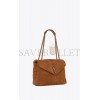 YSL LOULOU MEDIUM CHAIN BAG IN QUILTED SUEDE 5749461U8C77761 (32*22*12cm)