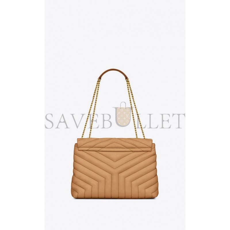 YSL LOULOU MEDIUM CHAIN BAG IN QUILTED LEATHER 574946DV7272357 (32*22*12cm)