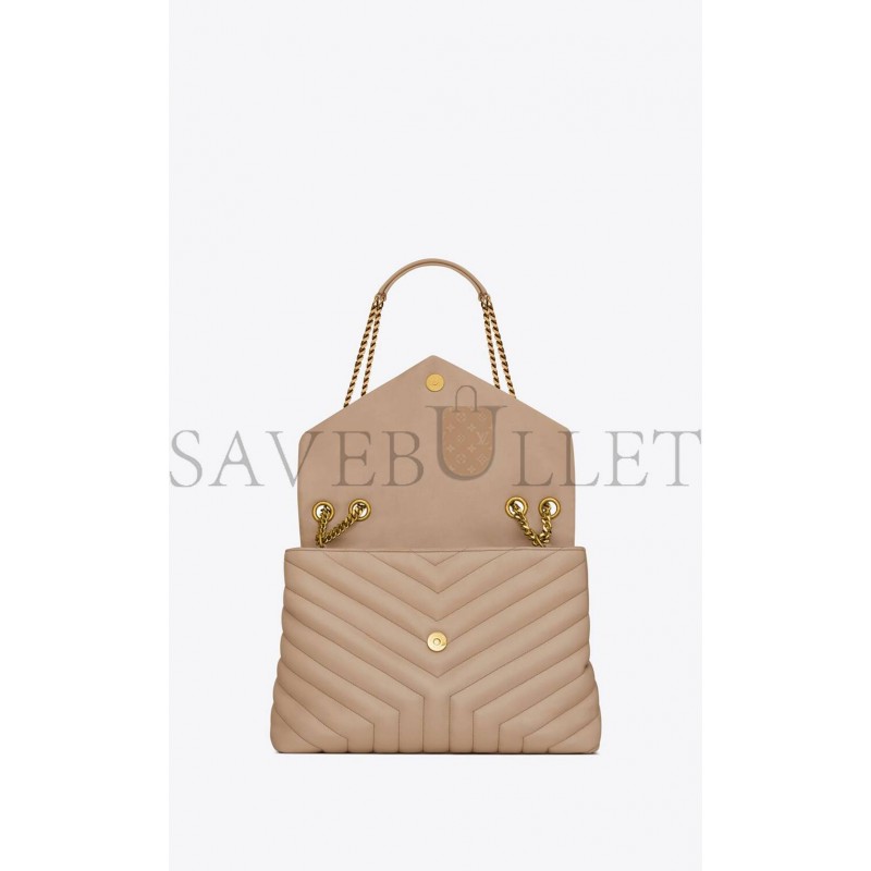 YSL LOULOU MEDIUM CHAIN BAG IN QUILTED LEATHER 574946DV7272721 (32*22*12cm)