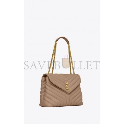 YSL LOULOU MEDIUM CHAIN BAG IN QUILTED LEATHER 574946DV7272826 (32*22*12cm)