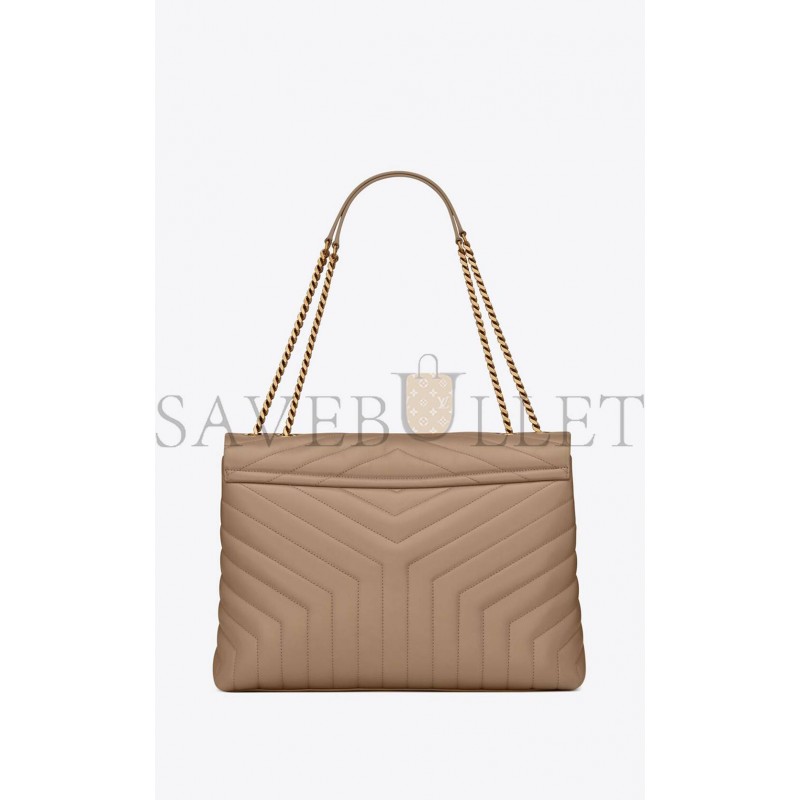 YSL LOULOU LARGE CHAIN BAG IN QUILTED LEATHER 574947DV7272826 (38*27*14cm)