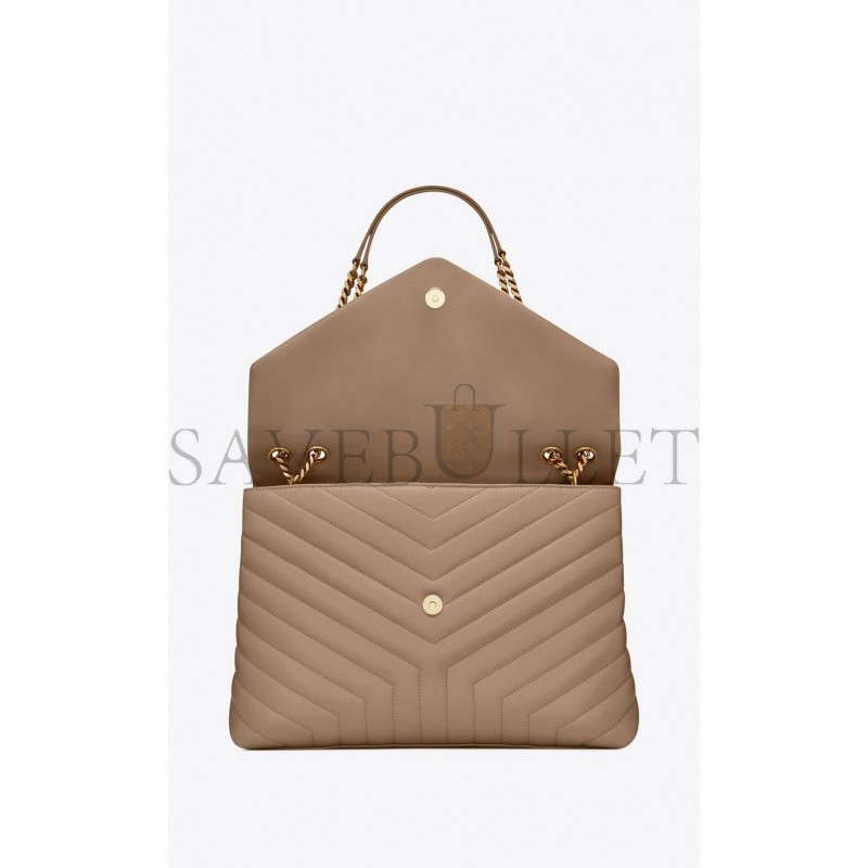 YSL LOULOU LARGE CHAIN BAG IN QUILTED LEATHER 574947DV7272826 (38*27*14cm)