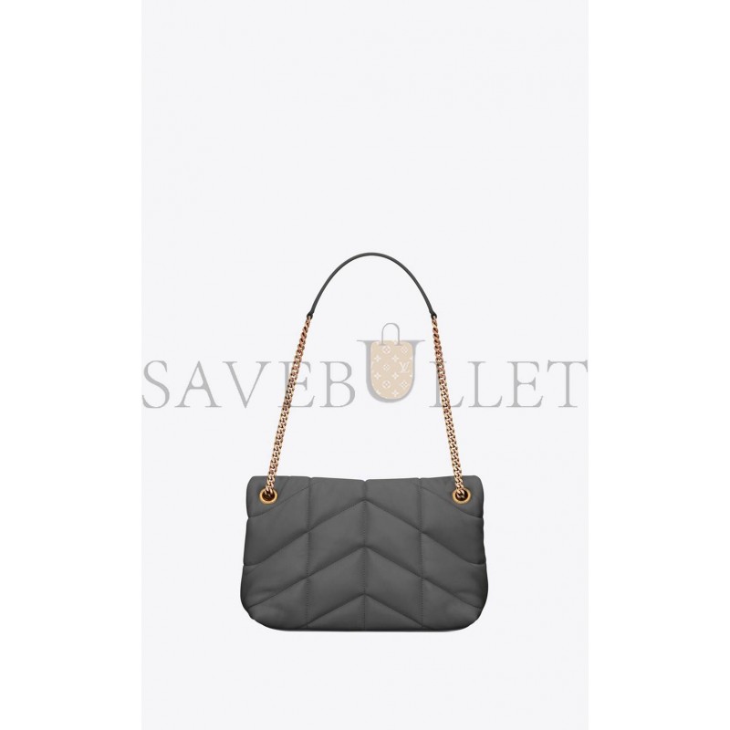 YSL PUFFER SMALL CHAIN BAG IN QUILTED LAMBSKIN 5774761EL071112 (29*17*11cm)