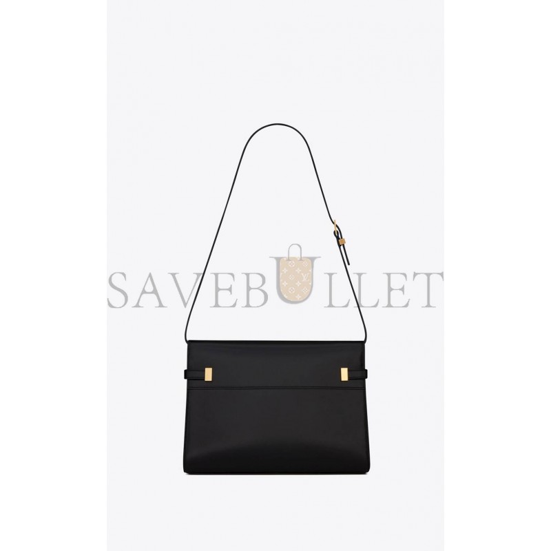 YSL MANHATTAN SHOULDER BAG IN BOX SAINT LAURENT LEATHER 5792710SX0W1000 (29*20*7.5cm)