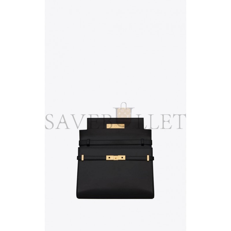 YSL MANHATTAN SHOULDER BAG IN BOX SAINT LAURENT LEATHER 5792710SX0W1000 (29*20*7.5cm)