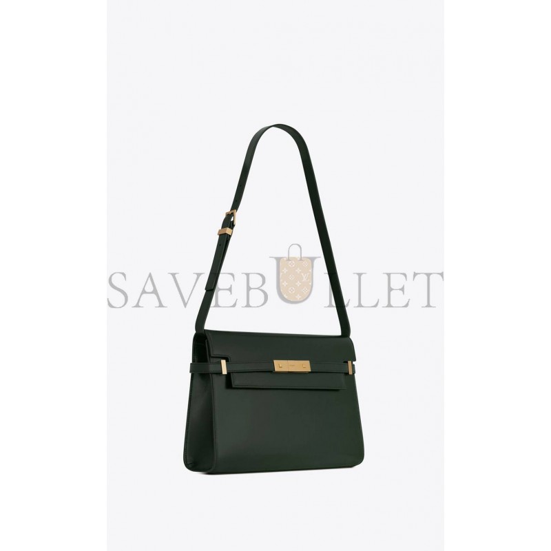 YSL MANHATTAN SHOULDER BAG IN BOX SAINT LAURENT LEATHER 5792710SX0W3045 (29*20*7.5cm)