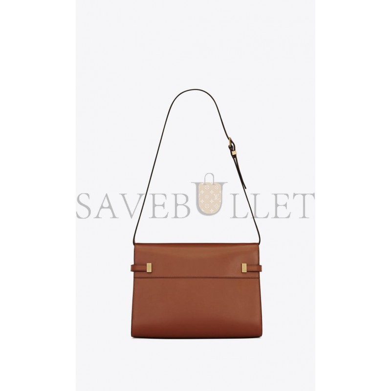 YSL MANHATTAN SHOULDER BAG IN BOX SAINT LAURENT LEATHER 5792710SXPW6362 (29*20*7.5cm)