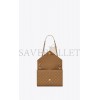 YSL ENVELOPE MEDIUM CHAIN BAG IN MIX MATELASS&EACUTE; GRAIN DE POUDRE EMBOSSED LEATHER 600185BOW973334 (24*17.5*6cm)