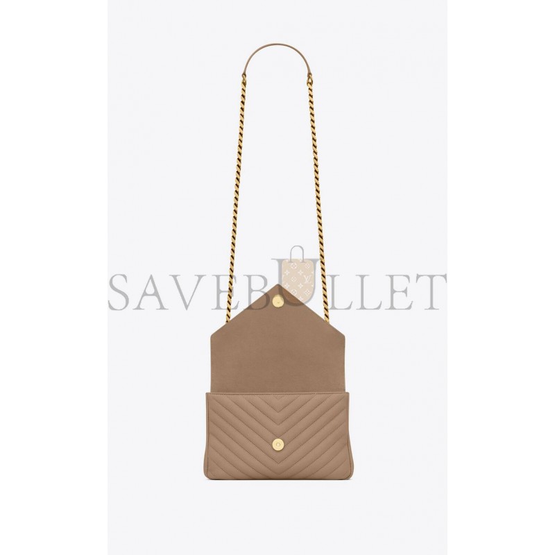 YSL COLLEGE MEDIUM IN QUILTED LEATHER 600279BRM072826 (24*17*6.5cm)