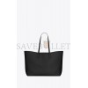 YSL SHOPPING SAINT LAURENT EW IN SUPPLE LEATHER 600281CSV0J1000 (37*28*13cm)