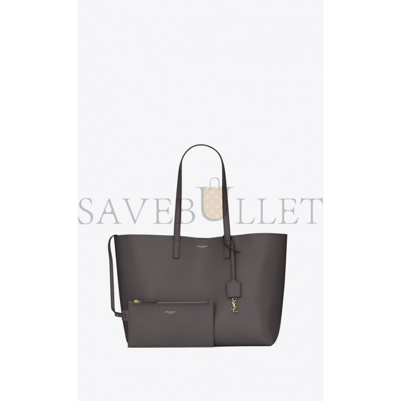 YSL SHOPPING SAINT LAURENT EW IN SUPPLE LEATHER 600281CSV0J1112 (37*28*13cm)