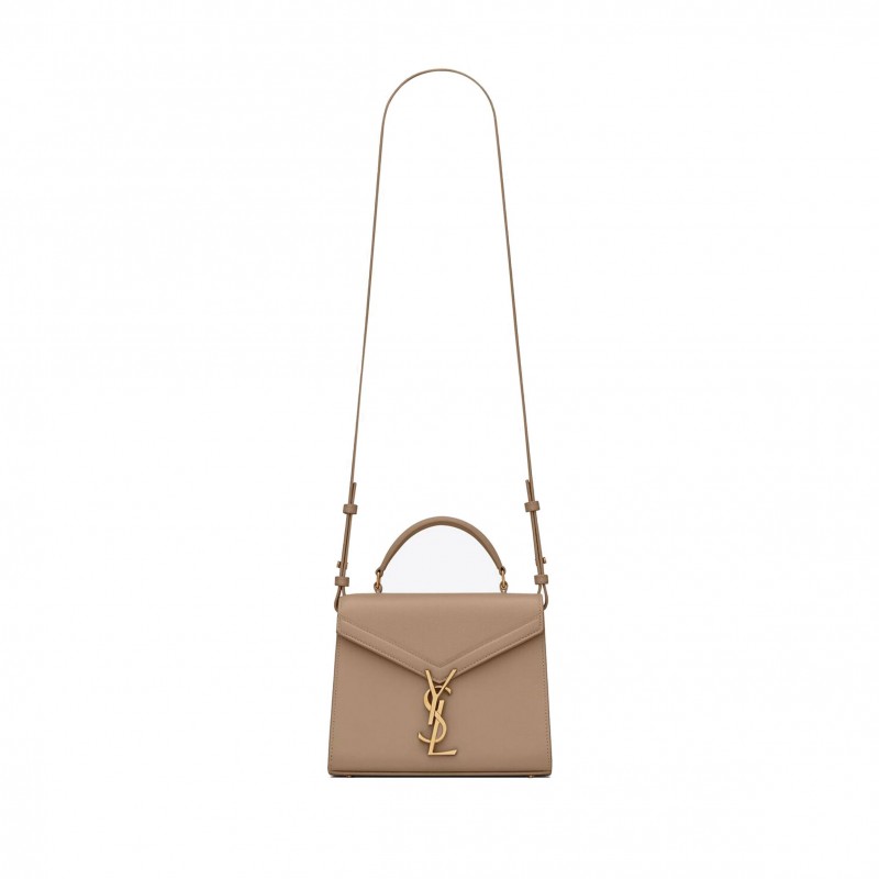 YSL CASSANDRA MINI IN GRAIN DE POUDRE EMBOSSED LEATHER 623930BOW0W2826 (20*16*7.5cm)