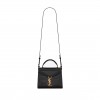 YSL CASSANDRA MINI TOP HANDLE BAG IN CROCODILE-EMBOSSED SHINY LEATHER 623930DND0J1000 (20*16*7.5cm)