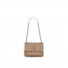 YSL NIKI BABY CHAIN BAG IN CRINKLED VINTAGE VEGETABLE-TANNED LEATHER 6331601YG042826 (21*16*7.5cm)