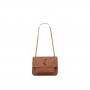 YSL NIKI BABY CHAIN BAG IN CRINKLED VINTAGE VEGETABLE-TANNED LEATHER 6331601YG072522 (21*16*7.5cm)