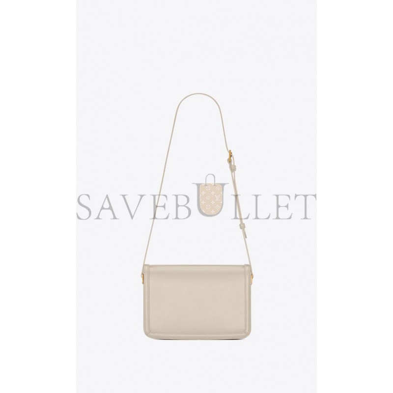 YSL SOLFERINO MEDIUM SATCHEL IN BOX SAINT LAURENT LEATHER 6343050SX0W9207 (23*16*6cm)