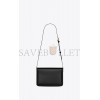 YSL SOLFERINO MEDIUM SATCHEL IN BOX SAINT LAURENT LEATHER 63430516C7W1089 (23*16*6cm)